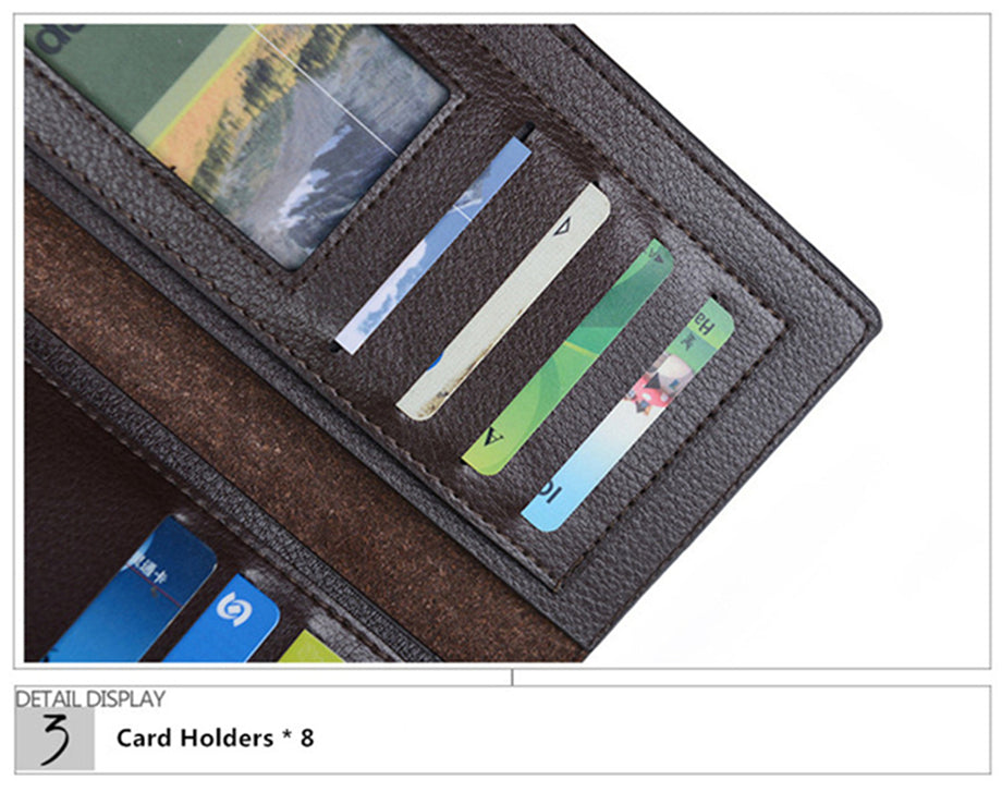 JEEP BULUO Brand Wallet Clutch Carteira Masculina