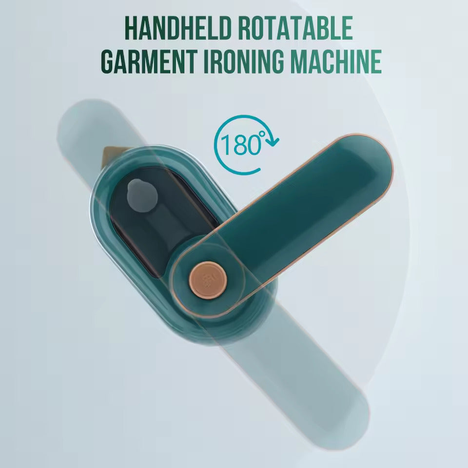 Mini 180° Rotatable Handheld Steam Iron – Foldable Travel Garment Steamer for Quick & Professional Wrinkle Removal
